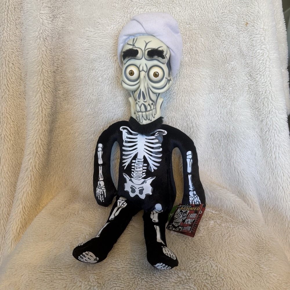 2009 JEFF DUNHAM Comedian "ACHMED THE DEAD TERRORIST" Talking Plush TESTED / Vtg